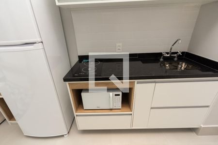 Sala/Cozinha de apartamento para alugar com 1 quarto, 35m² em Moema, São Paulo