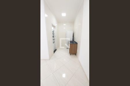 Sala e Cozinha de apartamento à venda com 2 quartos, 43m² em Parque Erasmo Assunção, Santo André