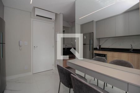 Cozinha de kitnet/studio à venda com 1 quarto, 30m² em Pinheiros, São Paulo