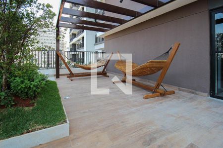 Área comum de kitnet/studio à venda com 1 quarto, 30m² em Pinheiros, São Paulo