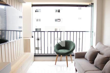 Sala de apartamento para alugar com 1 quarto, 30m² em Pinheiros, São Paulo