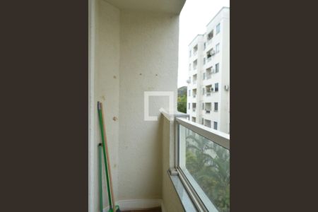 Varanda da Sala de apartamento para alugar com 2 quartos, 52m² em Taquara, Rio de Janeiro