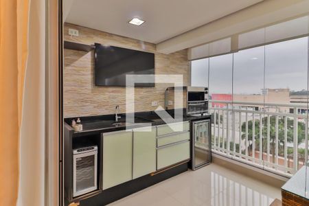 Varanda de apartamento para alugar com 3 quartos, 134m² em Jardim Olympia, São Paulo