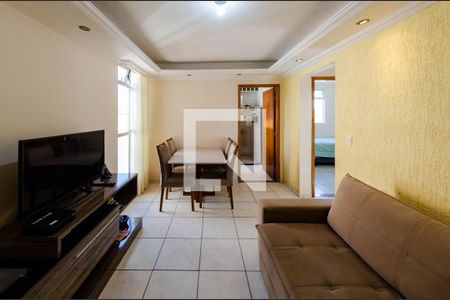 Sala de apartamento à venda com 2 quartos, 51m² em Havaí, Belo Horizonte