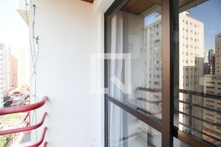Varanda  de apartamento para alugar com 1 quarto, 40m² em Moema, São Paulo