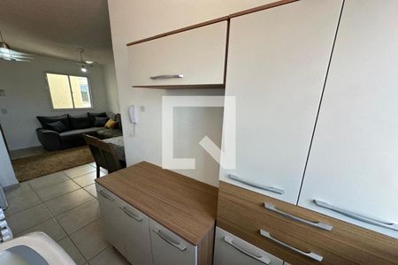 Cozinha - Lavanderia de apartamento para alugar com 2 quartos, 45m² em Chácaras Pedro Corrêa de Carvalho, Ribeirão Preto
