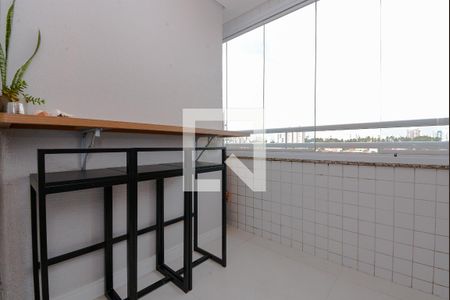 sacada da Sala de apartamento para alugar com 2 quartos, 65m² em Baeta Neves, São Bernardo do Campo