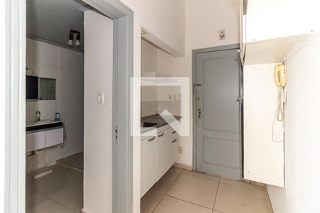 Cozinha de kitnet/studio para alugar com 1 quarto, 29m² em Campos Elíseos, São Paulo