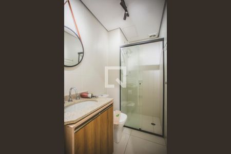 Banheiro de kitnet/studio à venda com 1 quarto, 20m² em Vila Mariana, São Paulo