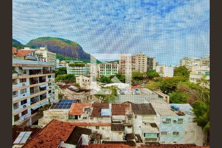 Varanda vista de apartamento à venda com 3 quartos, 140m² em Jardim Botânico, Rio de Janeiro