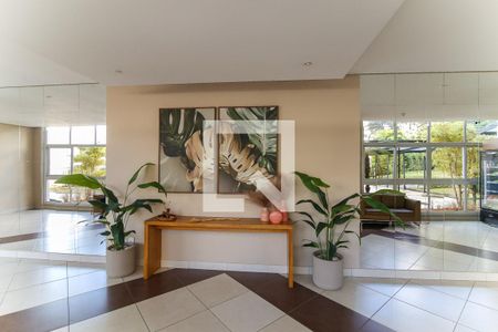 Apartamento à venda com 66m², 2 quartos e 2 vagasHall social