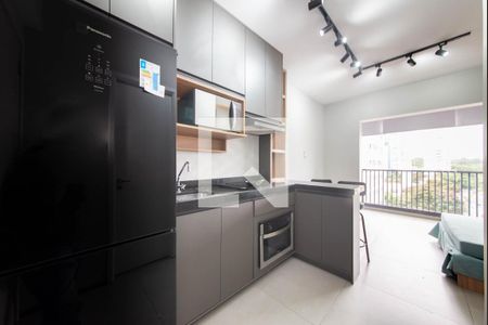 Studio - Cozinha de kitnet/studio à venda com 1 quarto, 22m² em Jardim das Acácias, São Paulo