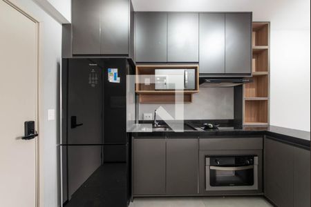 Studio - Cozinha de kitnet/studio à venda com 1 quarto, 22m² em Jardim das Acácias, São Paulo