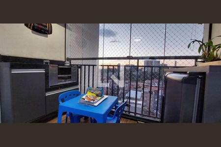 Varanda Sala de apartamento para alugar com 3 quartos, 60m² em Jardim Jamaica, Santo André