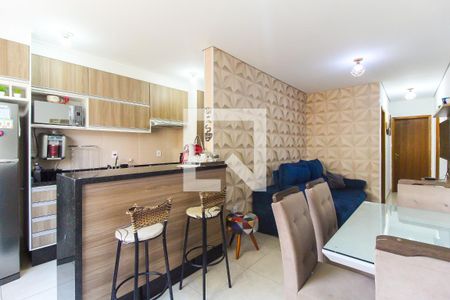 Sala de apartamento à venda com 2 quartos, 62m² em Parque Guarani, São Paulo