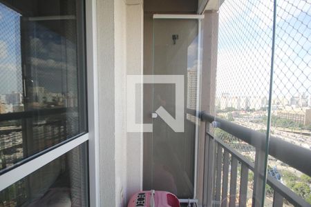 Varanda da Sala de apartamento para alugar com 2 quartos, 55m² em Liberdade, São Paulo