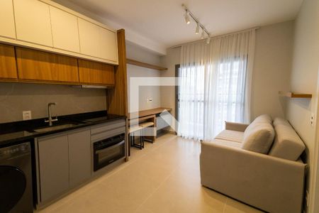 Sala de apartamento para alugar com 1 quarto, 34m² em Vila Independencia, São Paulo