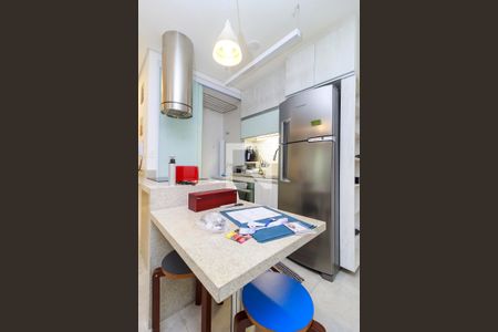 Cozinha de apartamento para alugar com 2 quartos, 66m² em Brooklin, São Paulo