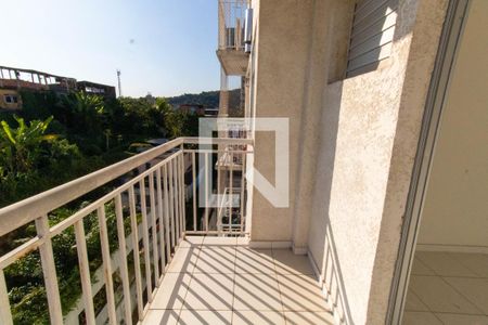 Varanda da sala  de apartamento à venda com 2 quartos, 55m² em Fonseca, Niterói
