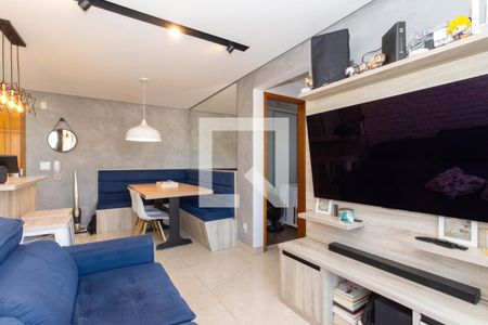 Sala de apartamento à venda com 2 quartos, 55m² em Parque Continental I, Guarulhos
