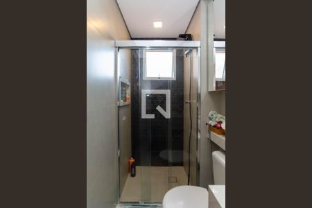 Banheiro da Suíte de apartamento à venda com 2 quartos, 55m² em Parque Continental I, Guarulhos