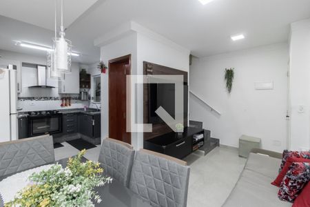 Sala de casa de condomínio à venda com 2 quartos, 60m² em Vila Talarico, São Paulo