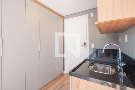 Studio à venda com 26m², 1 quarto e sem vagaCozinha