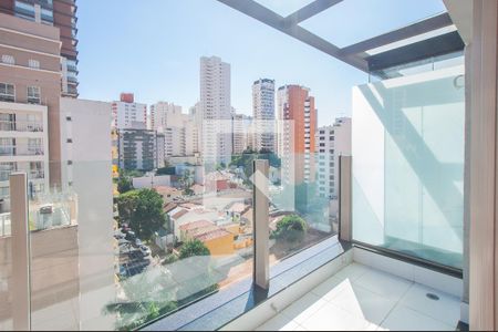 Studio à venda com 26m², 1 quarto e sem vagaVaranda