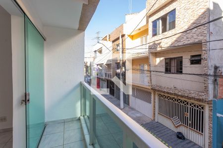 Varanda da sala  de casa para alugar com 3 quartos, 160m² em Campanário, Diadema