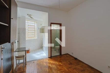 Sala de apartamento para alugar com 1 quarto, 44m² em Lourdes , Belo Horizonte