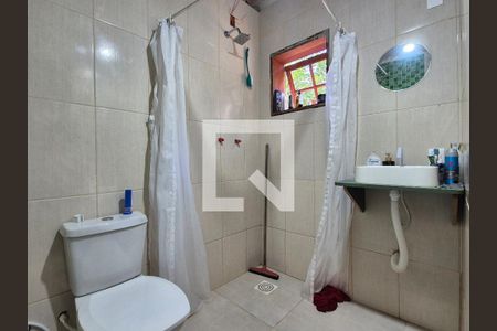 Banheiro da Suíte 1 de casa de condomínio para alugar com 2 quartos, 1000m² em Vargem Grande, Rio de Janeiro