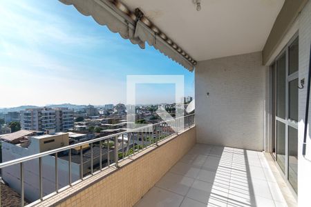 Varanda da Sala de apartamento para alugar com 2 quartos, 90m² em Olaria, Rio de Janeiro