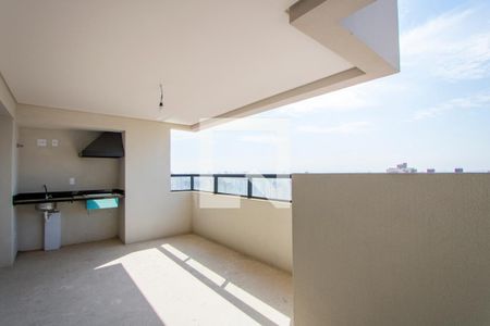 Varanda gourmet de apartamento à venda com 3 quartos, 125m² em Vila Santa Teresa, Santo André