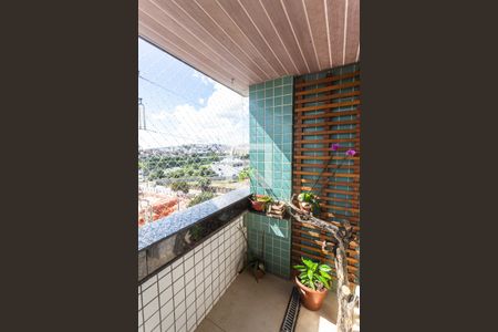 Varanda da Sala 1 de apartamento para alugar com 4 quartos, 265m² em Palmares, Belo Horizonte