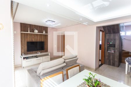 Sala 1 de apartamento à venda com 4 quartos, 265m² em Palmares, Belo Horizonte