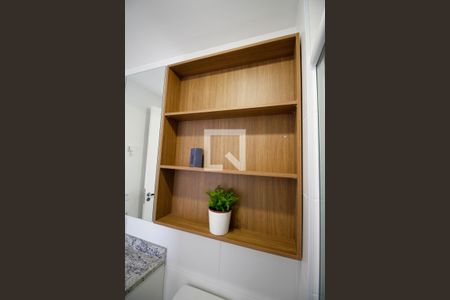 Studio para alugar com 25m², 1 quarto e sem vaga Studio para alugar com 25m², 1 quarto e sem vagaBanheiro da Suíte