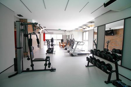 Studio para alugar com 25m², 1 quarto e sem vaga Studio para alugar com 25m², 1 quarto e sem vagaAcademia