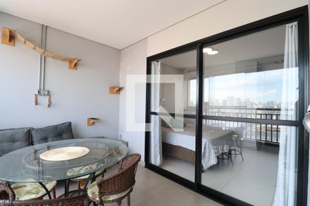 Varanda de apartamento à venda com 1 quarto, 30m² em Bom Retiro, São Paulo