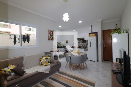 Sala de apartamento à venda com 3 quartos, 70m² em Parque das Nações, Santo André