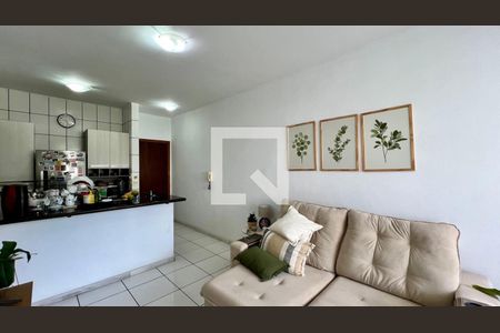 sala de apartamento para alugar com 2 quartos, 60m² em Estoril, Belo Horizonte