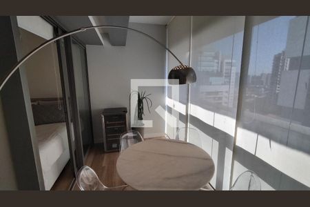 Varanda de apartamento para alugar com 1 quarto, 64m² em Brooklin Paulista, São Paulo