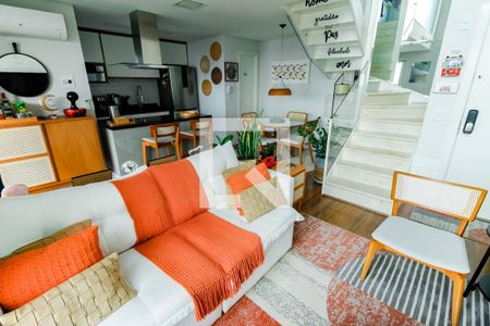 Sala de apartamento à venda com 2 quartos, 69m² em Morumbi, São Paulo