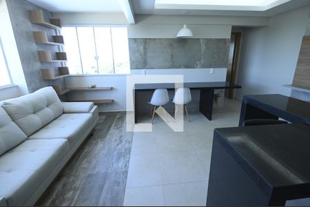 Sala de apartamento para alugar com 1 quarto, 40m² em Park Lozandes, Goiânia