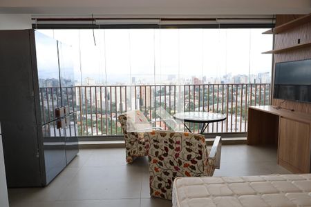 Sala de apartamento para alugar com 1 quarto, 30m² em Perdizes, São Paulo