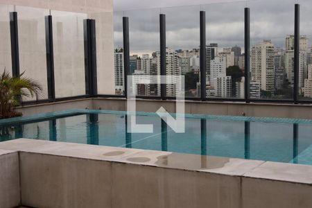Área comum - Piscina de apartamento para alugar com 1 quarto, 30m² em Perdizes, São Paulo