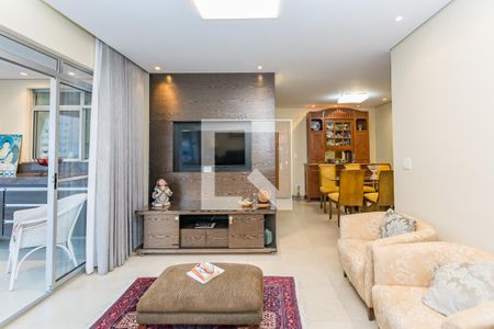 Sala 2 de apartamento à venda com 3 quartos, 122m² em Buritis, Belo Horizonte