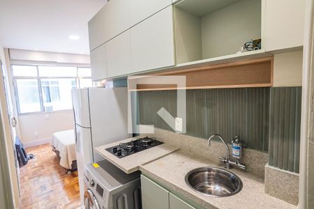 Studio para alugar com 20m², 1 quarto e sem vaga Studio para alugar com 20m², 1 quarto e sem vagaCozinha