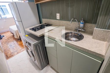 Studio para alugar com 20m², 1 quarto e sem vaga Studio para alugar com 20m², 1 quarto e sem vagaCozinha