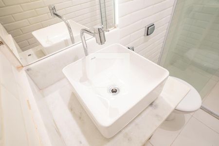 Studio para alugar com 20m², 1 quarto e sem vaga Studio para alugar com 20m², 1 quarto e sem vagaBanheiro