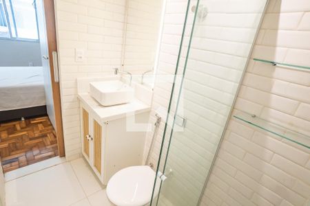 Studio para alugar com 20m², 1 quarto e sem vaga Studio para alugar com 20m², 1 quarto e sem vagaBanheiro